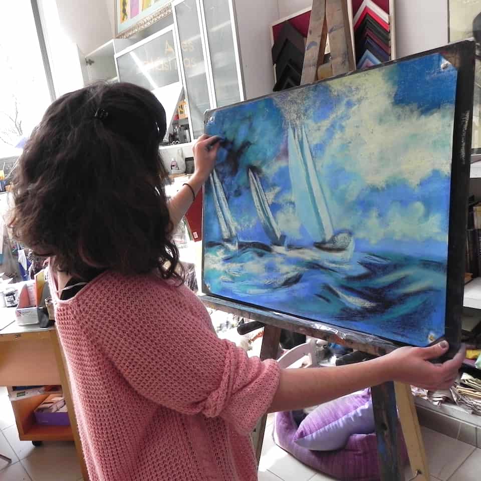 Corso di pittura a Roma vicino a Piazza Navona