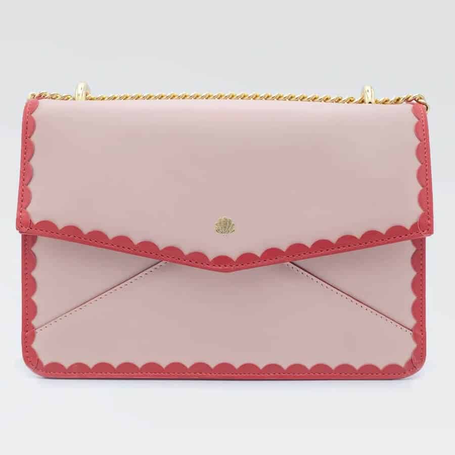 Priscilla pink shell bag