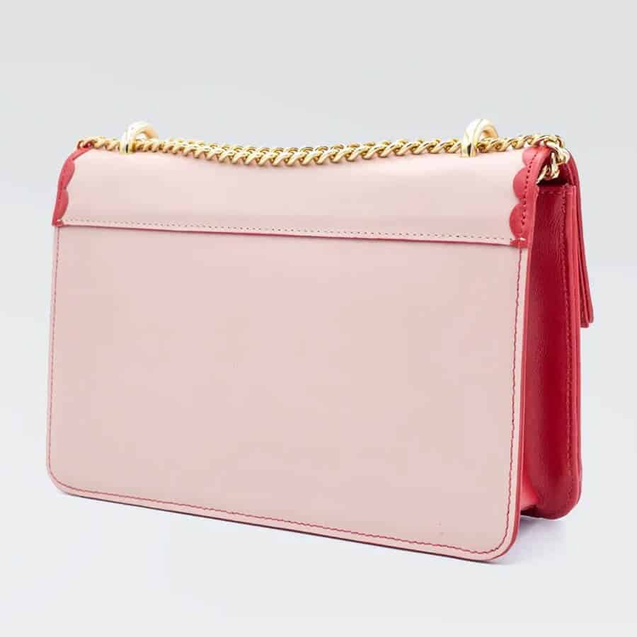 Priscilla pink shell bag